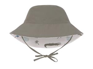 Lassig Uv hoedje Crocodille white